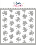 Tropical Leaves Stencil