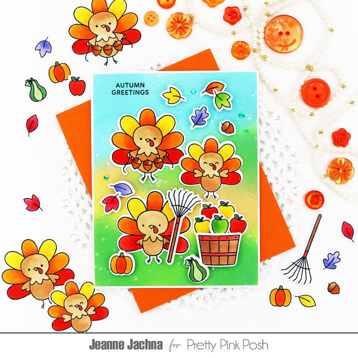 Turkey Friends Stamp Set