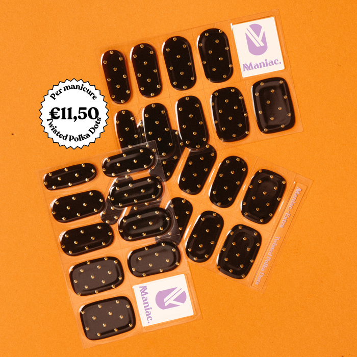Twisted Polka Dots by Carolien Spoor - Maniac gel nail stickers