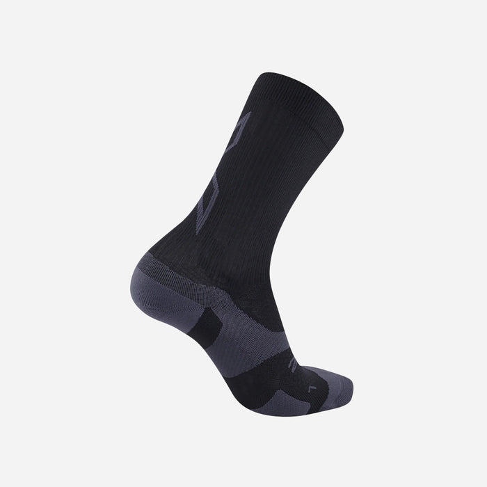 Vớ Thể Thao 2XU Vector Light Cushion - Đen - Supersports Vietnam