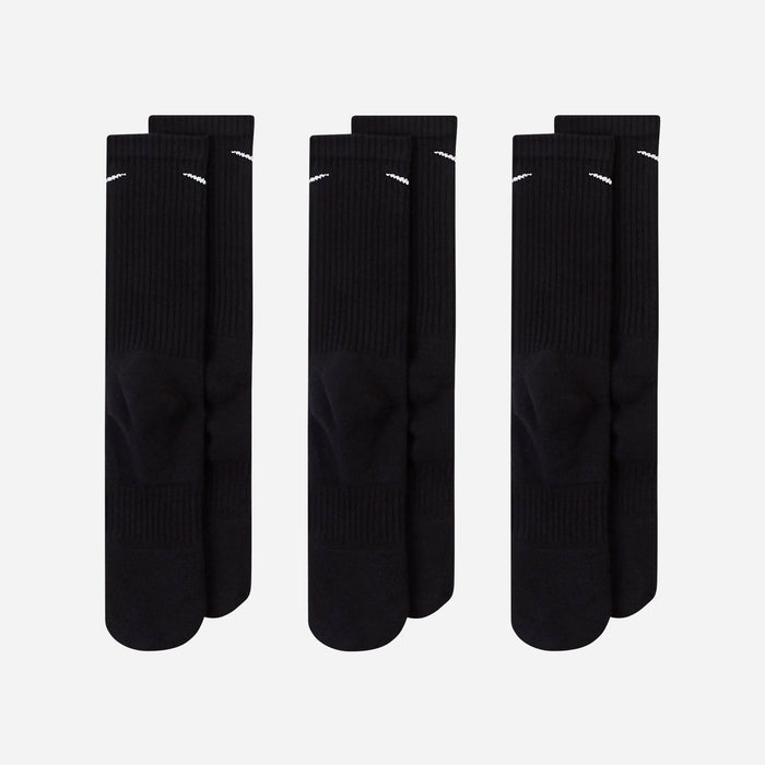 Vớ Thể Thao Nike Everyday Cushioned (3 Đôi) - Đen - Supersports Vietnam