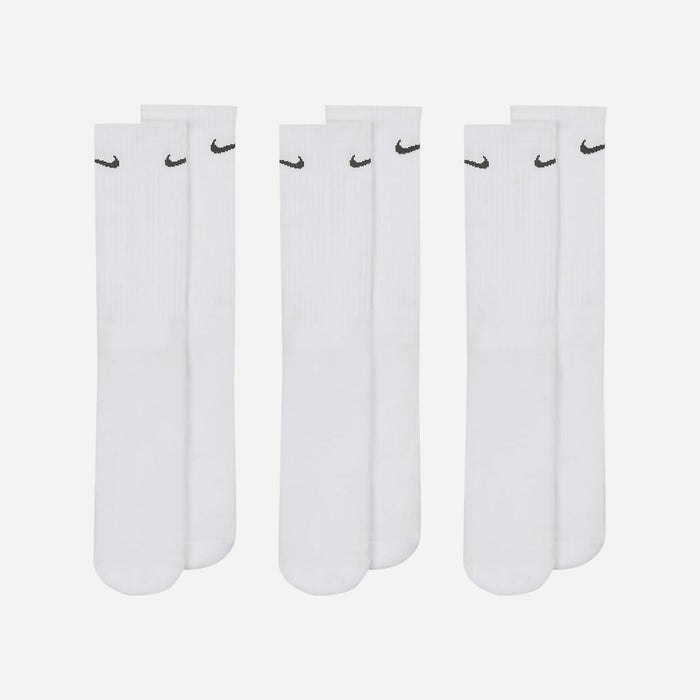 Vớ Thể Thao Nike Everyday Cushioned (3 Đôi) - Trắng - Supersports Vietnam