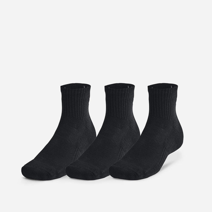 Vớ Thể Thao Under Armour Training Cotton 3-Pack Quarter - Supersports Vietnam