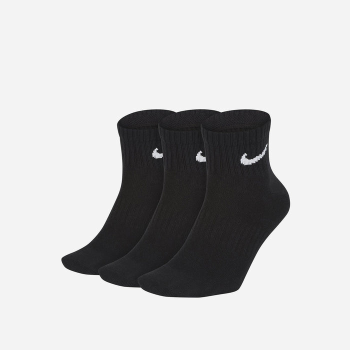Vớ Thời Trang Nike Everyday Lightweight Ankle (3 Đôi) - Đen - Supersports Vietnam