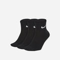 Vớ Thời Trang Nike Everyday Lightweight Ankle (3 Đôi) - Đen - Supersports Vietnam