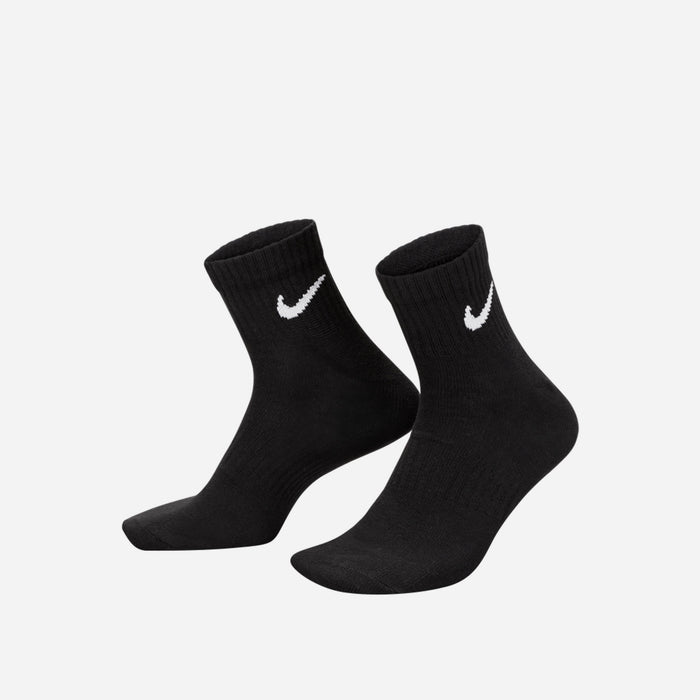 Vớ Thời Trang Nike Everyday Lightweight Ankle (3 Đôi) - Đen - Supersports Vietnam