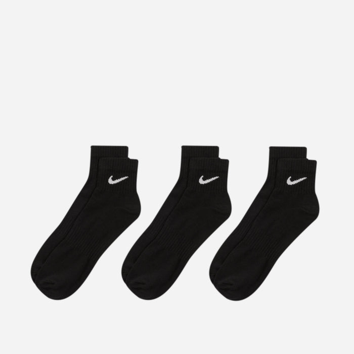 Vớ Thời Trang Nike Everyday Lightweight Ankle (3 Đôi) - Đen - Supersports Vietnam