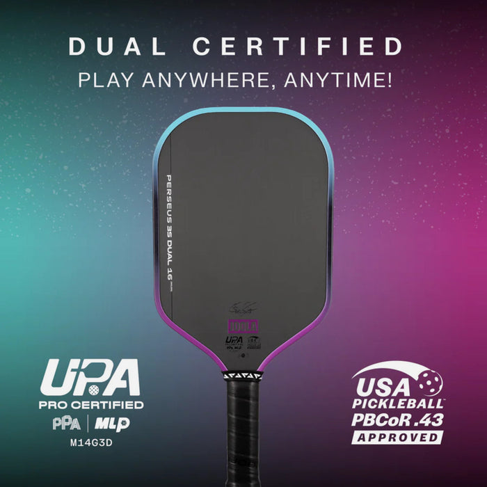 Vợt Pickleball JOOLA Perseus 3S Dual 14mm - Tím - Supersports Vietnam