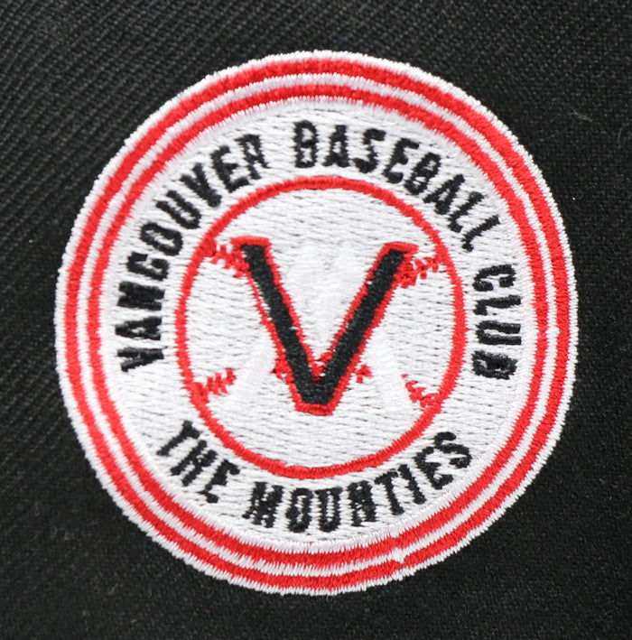 VANCOUVER MOUNTIES (VERIZON) NEW ERA 59FIFTY FITTED (RED UNDER VISOR)