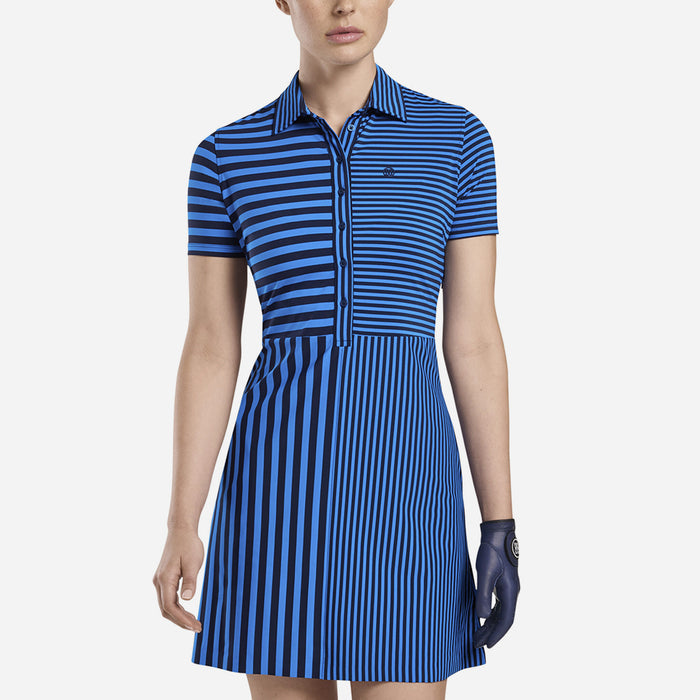 Váy Golf Nữ Gfore Mixed Stripe - Xanh Dương - Supersports Vietnam