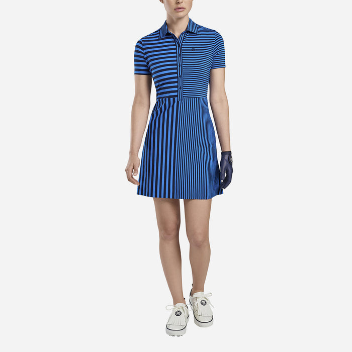 Váy Golf Nữ Gfore Mixed Stripe - Xanh Dương - Supersports Vietnam