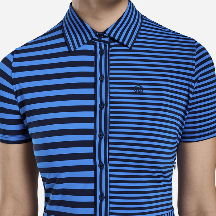 Váy Golf Nữ Gfore Mixed Stripe - Xanh Dương - Supersports Vietnam