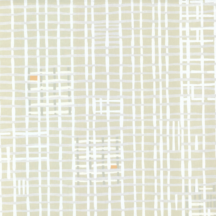 Weave Wallpaper - Light Grey