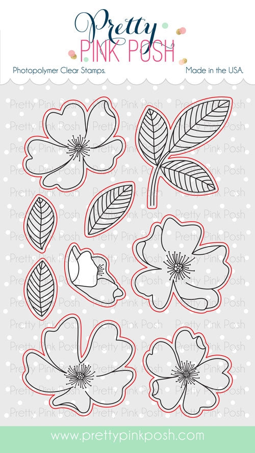 Wild Rose Coordinating Dies
