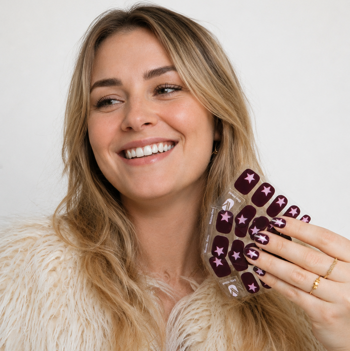 Wishing Star Maniac Nails Gellak Stickers Pink Smile