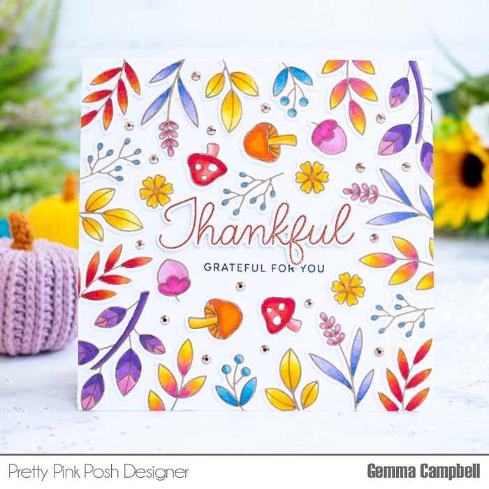 Woodland Thanks Stamp Set