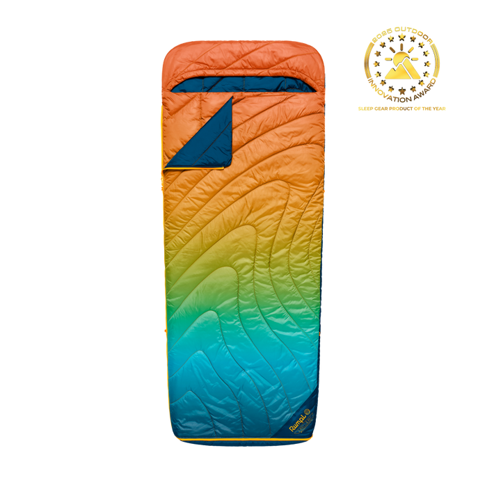 Rumpl Wrap Sack 20° Sleeping Bag  - Baja Fade The Wrap Sack 20° Sleeping Bag - Baja Fade | Rumpl Wrap Sack