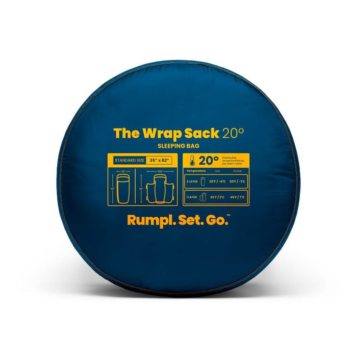 Rumpl Wrap Sack 20° Sleeping Bag  - Baja Fade The Wrap Sack 20° Sleeping Bag - Baja Fade | Rumpl Wrap Sack