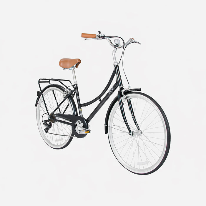 Xe Đạp Spartan Spartan 26" Platinum City Bicycle Black - Supersports Vietnam