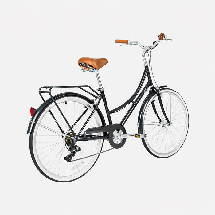 Xe Đạp Spartan Spartan 26" Platinum City Bicycle Black - Supersports Vietnam