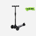 Xe Trượt 3 Bánh Trẻ Em Spartan Ziggy 3-Wheel Tilt Scooter W/Led Light - Black - Supersports Vietnam